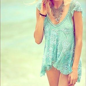 Free people mint shirt